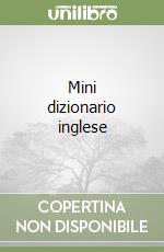 Mini dizionario inglese