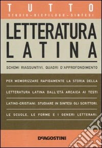 Tutto letteratura latina libro