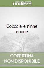 Coccole e ninne nanne libro