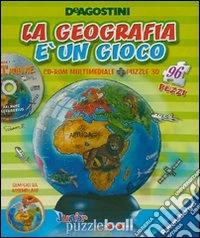 La geografia è un gioco. Con puzzle. Con CD-ROM libro
