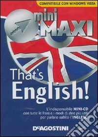 That's English. Con mini CD. Ediz. bilingue libro