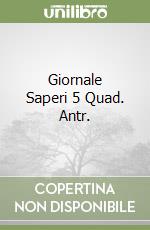 Giornale Saperi 5 Quad. Antr. libro