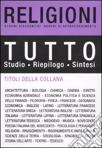 Tutto religioni libro