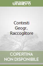 Contesti Geogr. Raccoglitore libro