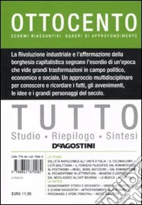 Tutto Ottocento libro