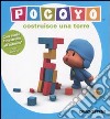 Pocoyo costruisce una torre libro