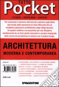 Tutto architettura moderna e contemporanea libro