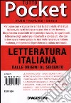 Tutto letteratura italiana. Dalle origini al Seicento libro