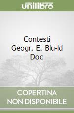 Contesti Geogr. E. Blu-ld Doc libro