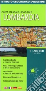 Lombardia 1:200.000 libro