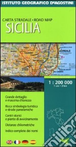 Sicilia 1:200.000 libro