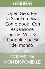 Open Geo 3 libro usato