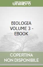 BIOLOGIA VOLUME 3 - EBOOK libro