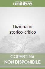 Dizionario storico-critico