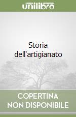 Storia dell'artigianato libro