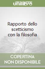 Rapporto dello scetticismo con la filosofia