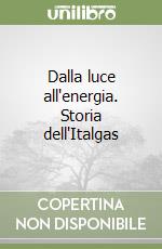 Dalla luce all'energia. Storia dell'Italgas libro