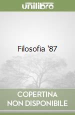 Filosofia '87 libro