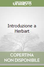 Introduzione a Herbart libro