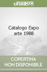 Catalogo Expo arte 1988 libro