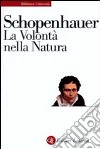 La volontà nella natura libro