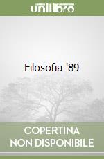 Filosofia '89 libro