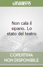 Non cala il sipario. Lo stato del teatro libro