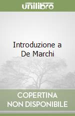 Introduzione a De Marchi libro