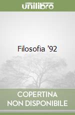 Filosofia '92 libro