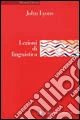 Lezioni di linguistica