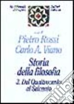 Storia della filosofia. Vol. 3: Dal Quattrocento al Seicento libro