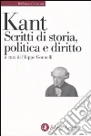 Scritti di storia, politica e diritto libro