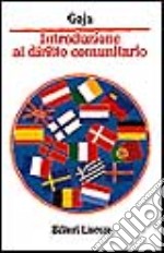 Introduzione al diritto comunitario libro