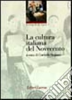 La cultura italiana del Novecento libro