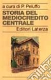 Storia del Mediocredito Centrale libro