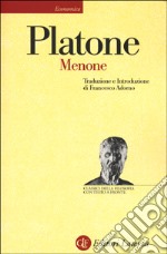 Menone. Testo greco a fronte libro