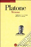 Menone. Testo greco a fronte libro di Platone