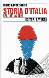 Storia d'Italia dal 1861 al 1997 libro