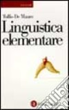 Linguistica elementare libro