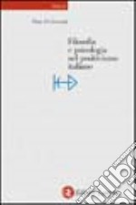 Filosofia e psicologia nel positivismo italiano libro