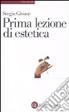 Prima lezione di estetica libro