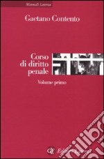 Corso di diritto penale. Vol. 1 libro