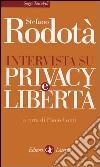 Intervista su privacy e libertà libro