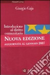 Introduzione al diritto comunitario libro