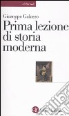 Prima lezione di storia moderna libro