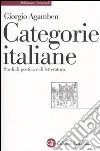 Categorie italiane. Studi di poetica e di letteratura libro