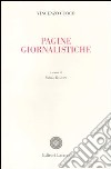 Pagine giornalistiche libro di Cuoco Vincenzo Tessitore F. (cur.)