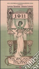 1911. Calendario italiano libro