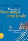 Manuale di storia antica e medievale. Ediz. blu. Modulo B. Per il biennio libro