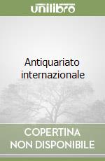 Antiquariato internazionale libro